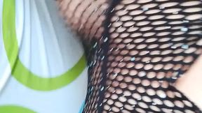 Black Lingerie Devilishly Hugs A Stunning Butt&#x1F351;