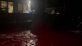 Sexy MILF gets some dick after the hot tub !