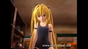 ecchi sexy R 18 MMD Sexy Ecchi Konjiki no Yami Golden Darkness Riding To Love Ru