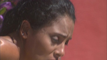 Dee Services Her Man With An Outdoors Interracial Fuck By The Pool