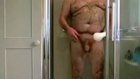 For chubby lovers. Showering