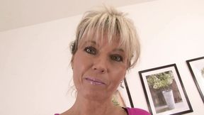 Seasoned blonde needs cock