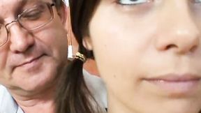 ”Old Woman Caught step grandpa Fucking A Teen”