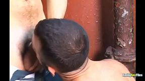 DaddySexFiles: Workers Ray Dragon And Aaron Parker Give In To Rough Temptation