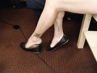 Indecent Ballet Flats Calves Feet Share