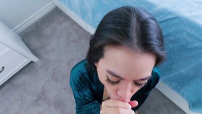 Angelina Moon Makes a Man of Stepson and becomes His Submissive Bitch S10:E10