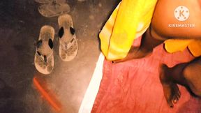 Rekha Bhabhi got fucked by her husband at night.
