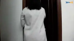 Girls share steamy kisses in the shower