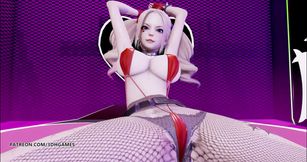 Harley Quinn sexy striptease 4K 60FPS