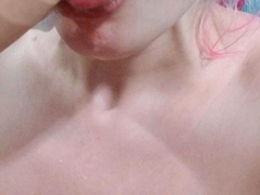 Big boobs milf masturbates with her dildo