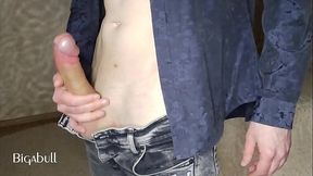 after work a rich masturbate