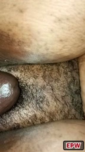 POV Fucking my Step Sisters Hairy Pussy, She made me Creamie Pie so Hard