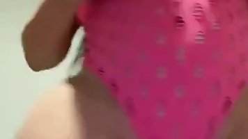 BBW Crystal Lust showing ass and tits on webcam