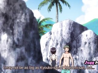 Sex on the beach out of a fucking-rubber - UNCENSORED ANIME