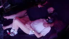 Part 3-lanista Bear & Tawseman Spanking Session in the Vamp Room!