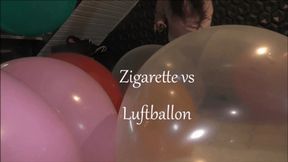 Zigarette vs Luftballon