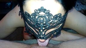 Amateur Hot MILF Ass Rimming Ball Sucking Milking Cock Into Her Mouth
