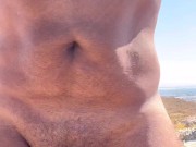 HIKING with MY STEP DAD got NAKED & PLAYED caught HIS UNCUT BLACK COCK MEAT