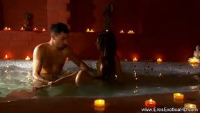 Erotic Love For Indian Brunette