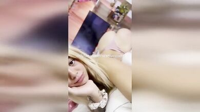 Virgin stepsister gets her tight pussy stretched by 10 cocks gangbang creampie