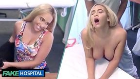 Kristof Cale And Briana Bounce - Fucking Hot Teen Blonde With Amazing Big Tits Fucked By A Doctor