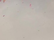 Low Hanging Balls Ballstretching Scrolicious Testicles Bath Sex