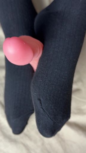 Solo Girlfriend with Rubber Dick Toy