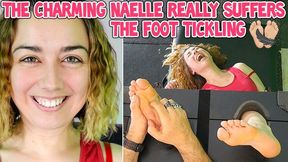 THE CHARMING NAELLE REALLY SUFFERS THE FOOT TICKLING - HD WMV