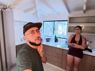 Porn actors give a decision to have sex whilst alone in the studio - EmilyFox & SoldierHugeCock