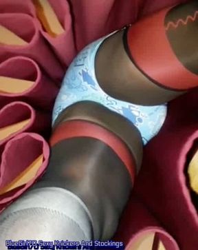 BlueGirl70 SexyKnickers And Stockings