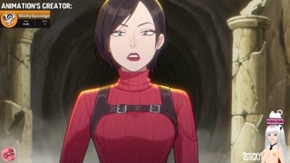 Resident Evil Ashley Ada anal hardcore sex blowjob compilation (StickySpoodge animation) - Jazziuu
