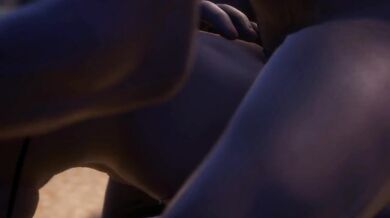 "my wife went to her friend" or double penetration from strong men [3D Hentai]