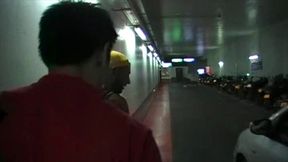 twink asiat fuck by 2 guy in toilett public