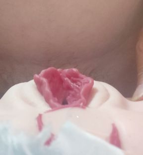 Doll masturbation and ejaculation 1