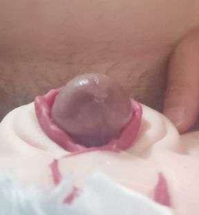 Doll masturbation and ejaculation 1