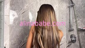 Asian Teen Solo Shower After Naughty Masturbation