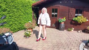 The Hottest and Horniest Granny in Germany Gets Wild and Horny at the Lake!