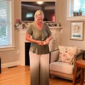 HOT GILF Dani D Mature Try On Haul #4 BoHo Chic. BoHo Flow. Comfortable. Sexy. Charming.