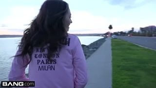 Teen Quinn Takes Her Wet Pussy Out For Some Public Masturbation