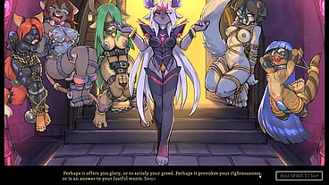 The bindmancer [ BDSM Hentai Game PornPlay ] Ep.1 my furry friend is stuck into a tickling trap