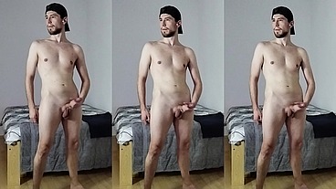 masturbation and cum on webcam with face 37 full