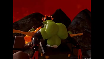 Piranha plant fucks bombette