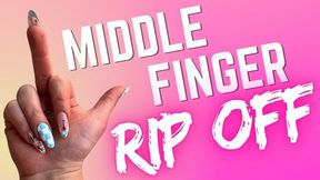Middle Finger RIP OFF
