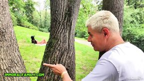 Innocent Stepsister Stumbles Upon Creepy Paedo Pervying Her Gaping Juicy Melons