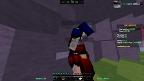 Comi minha prima evang&eacute_lica no Minecraft