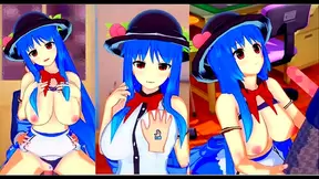 Tenshi Temptation: Busty Beauty Enchants in Hot 3D Hentai Fantasy