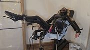 Latex Girl 1 hour fuck machine while bound and gagged with ballet heels boots multiple orgasms