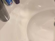 Holiday Bathroom Jerk