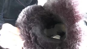 Extremely Stinky Feet From Fur Boots! Sniffing Boots and Foot Fetish Fucking, Lady Victoria Valente