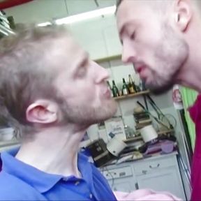 BullDogXXX.com - Cum in the warehouse